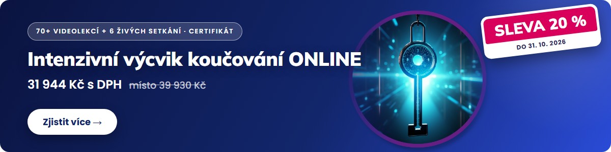 Intenzivní výcvik koučování ONLINE